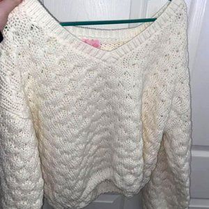 White/Cream Sweater